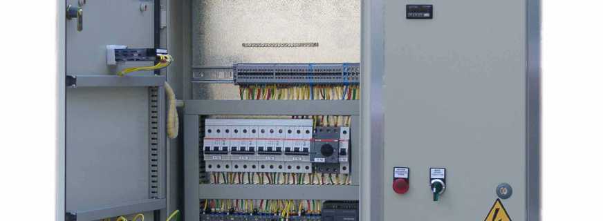 Quelles sont les armoires pour contrôler la ventilation, aperçu du modèle
