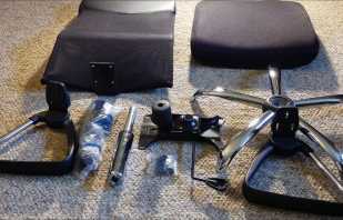 Démontage d'une chaise d'ordinateur de vos propres mains, caractéristiques de conception