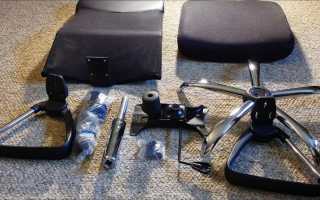 Démontage d'une chaise d'ordinateur de vos propres mains, caractéristiques de conception