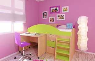 Caractéristiques et variétés de lits mezzanines pour les enfants à partir de 3 ans