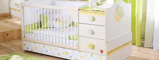 Exigences pour les lits pour bébés, une variété de modèles