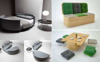 Aperçu du mobilier multifonctionnel, critères de sélection