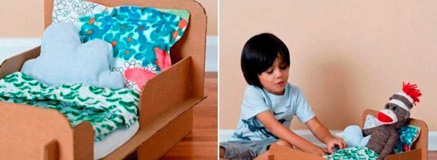 De beaux lits pratiques pour les poupées, comment le faire soi-même