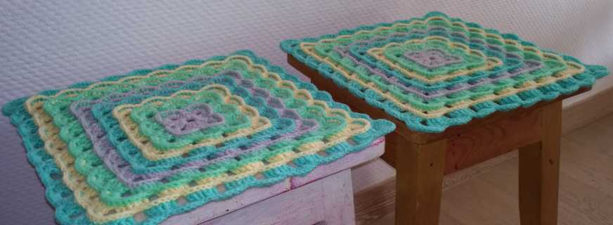 Atelier sur le crochet des housses de chaise et des tabourets