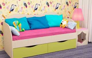 Avantages d'un lit d'enfant avec tiroirs, variétés de designs