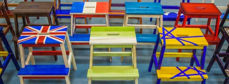 Modèles populaires de tabourets d'escalier d'Ikea, fonctionnalité du produit