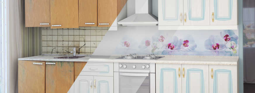 Options pour la restauration de meubles dans la cuisine, conseils d'experts