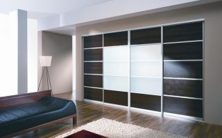 Caractéristiques du mobilier intégré, la nomination des éléments et les règles d'installation