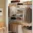 Comment placer un dressing dans le garde-manger de Khrouchtchev, options de photo