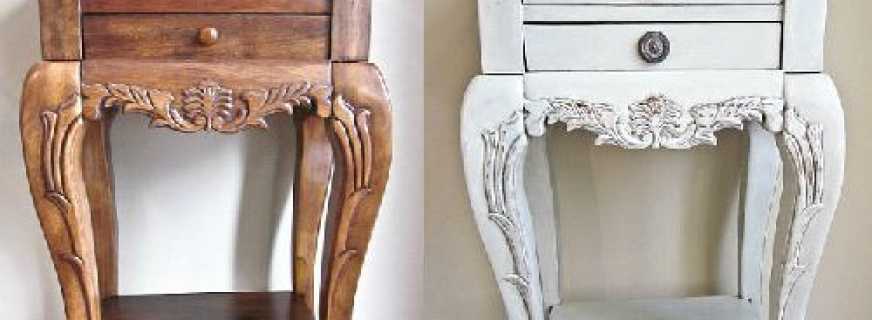 Instructions pour peindre des meubles, conseils utiles