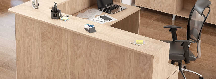 Recommandations pour le choix des meubles à l'accueil, règles de placement, conseils de design