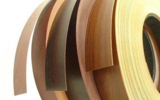 Caractéristiques des bords de meubles en PVC, quelles options existent