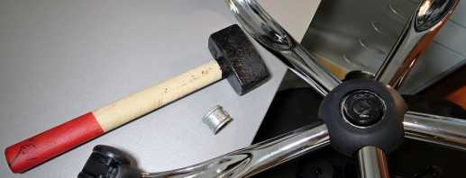Comment retirer une croix d'une chaise de bureau, recommandations utiles
