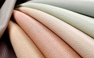 Caractéristiques du cuir artificiel pour les meubles, les nuances de choix