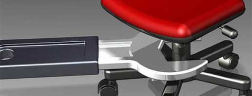 Apprendre à retirer correctement le vérin à gaz d'une chaise de bureau pour le remplacer