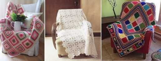 Comment crocheter une housse de chaise, étapes de travail, décoration appropriée