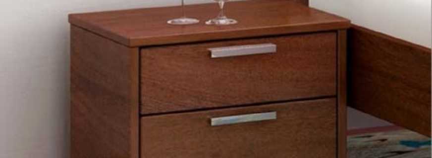 Options de tables de chevet, nuances importantes et recommandations