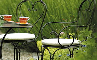 Caractéristiques des meubles pour le jardin et le jardin, et types existants
