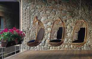 Variétés de fauteuils suspendus Ikea, ligne populaire