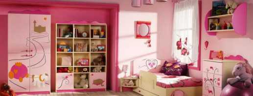 Caractéristiques du choix de meubles pour enfants pour filles, conseils d'experts