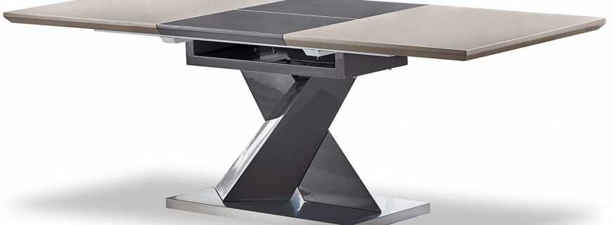 Caractéristiques de la conception de la table coulissante, bricolage
