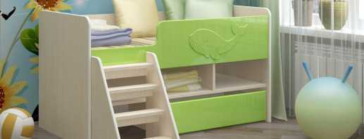 Lit mezzanine fonctionnel pour enfants, différents modèles