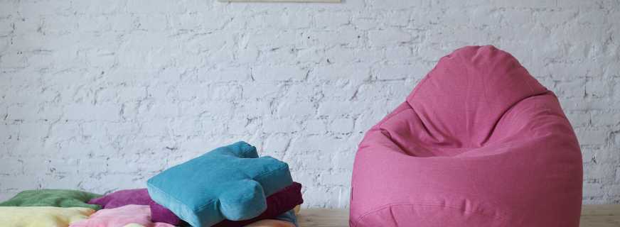Avantages et inconvénients des poufs, règles de choix d'un produit de qualité