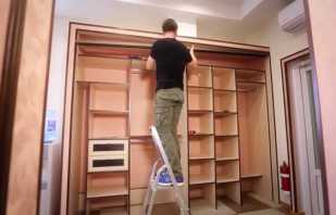 Fabriquer une armoire intégrée de vos propres mains, conseils utiles