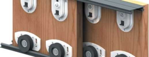 Aperçu des rouleaux pour une armoire coulissante, comment choisir le bon