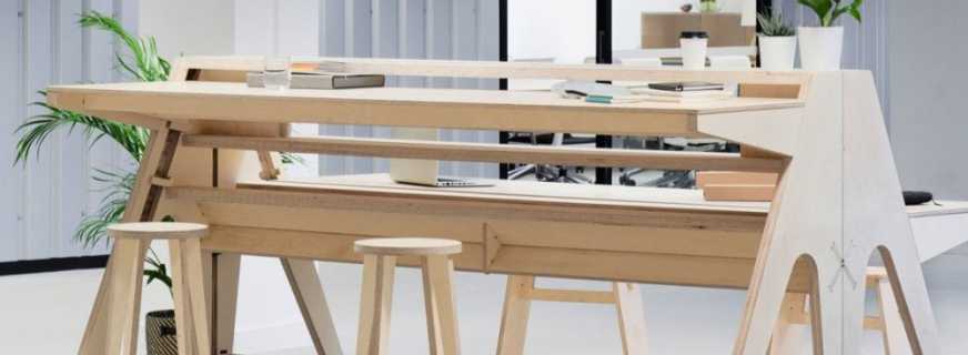 Comment fabriquer une table en contreplaqué de vos propres mains, un guide étape par étape