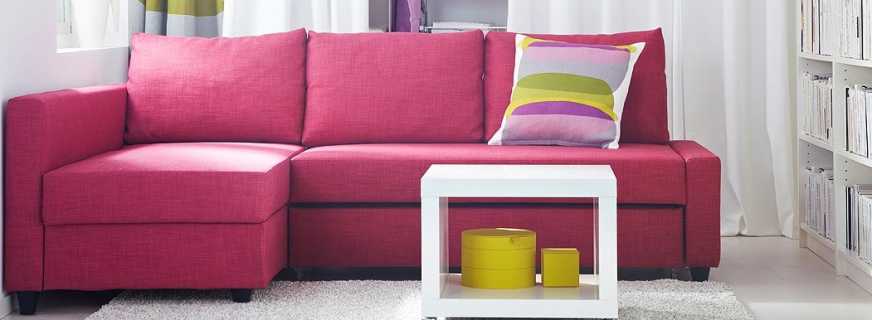 Variétés de canapés d'angle Ikea, modèles populaires