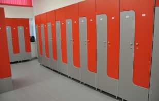 Options de vestiaires du club de remise en forme, conseils de sélection
