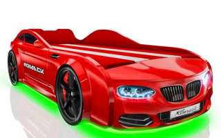 Critères de choix d'un lit de voiture Rally, exigences pour les meubles pour enfants