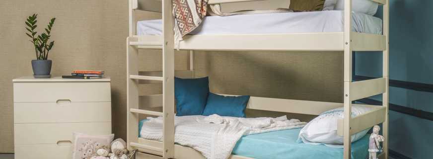 Quel lit est préférable de choisir pour deux enfants, des modèles populaires