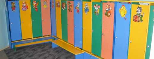 Variantes d'images pour les casiers à la maternelle, conseils de sélection