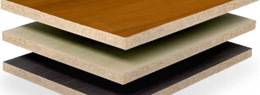 Couleurs de panneaux de particules pour la fabrication de meubles
