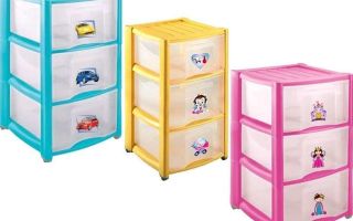 Quels sont les commodes en plastique pour les jouets, les avantages et les inconvénients
