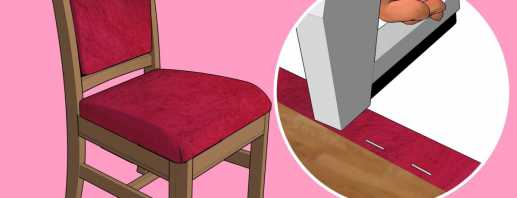 Les principales étapes du transport de chaise à faire soi-même