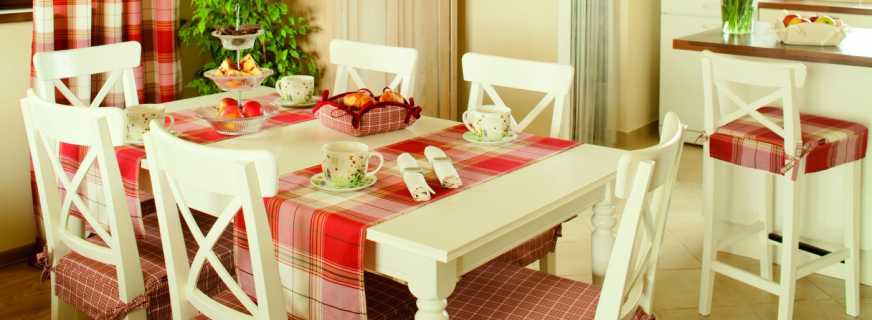 Tailles de tables à manger de différentes formes, conseils de sélection de meubles