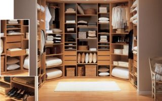 Règles d'aménagement du dressing, conseils d'experts