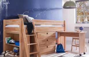 Comprend des lits mezzanine avec un espace de travail, des options populaires