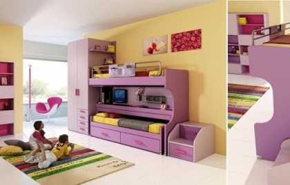 Transformateurs de lits superposés modernes, types de conceptions