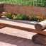 Conceptions modernes de bancs de jardin, bricolage