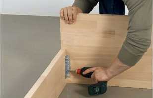 Fabrication de meubles à faire soi-même à partir de panneaux de particules, instructions détaillées