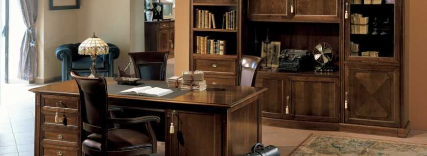 Options de mobilier pour un appartement pour un bureau, un aperçu des ensembles populaires