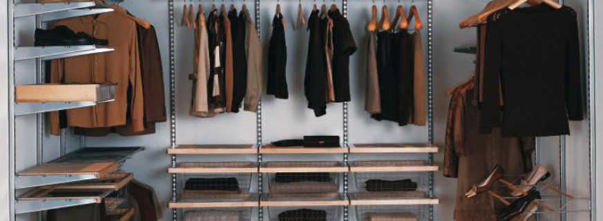 Aménagement du dressing, choix des tailles