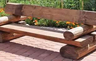Conceptions modernes de bancs de jardin, bricolage
