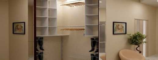 Si dans le couloir pour mettre en place un dressing, ce qui doit être fourni
