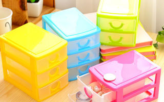 Options existantes pour les commodes en plastique, leurs avantages et inconvénients