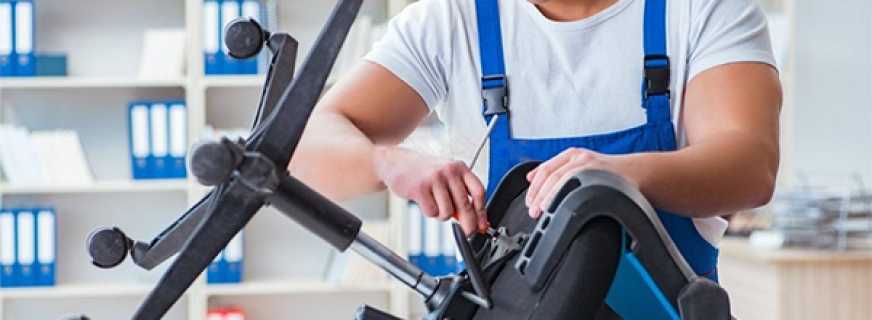 Grincements de chaise d'ordinateur et de bureau - quoi faire, comment éliminer le son